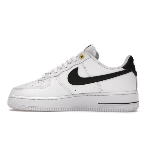 Кроссы Nike Air Force 1 Low 07 LV8 40th Anniversary White Black - мужская сетка размеров