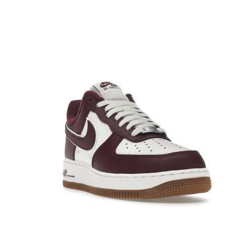 Кроссы Nike Air Force 1 Low College Pack Night Maroon - мужская сетка размеров