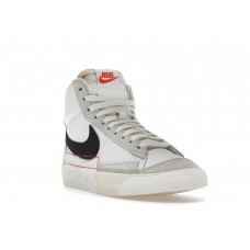 Кроссовки Nike Blazer Mid 77 Pro Club White Black Light Bone Summit White