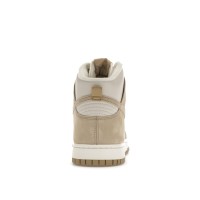 Nike Dunk High Tan Suede White