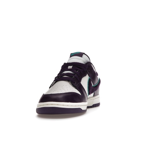 Кроссы Nike Dunk Low Chenille Swoosh Sail Grand Purple - мужская сетка размеров