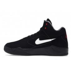 Nike Air Flight Lite II Mid Black White Varsity Red