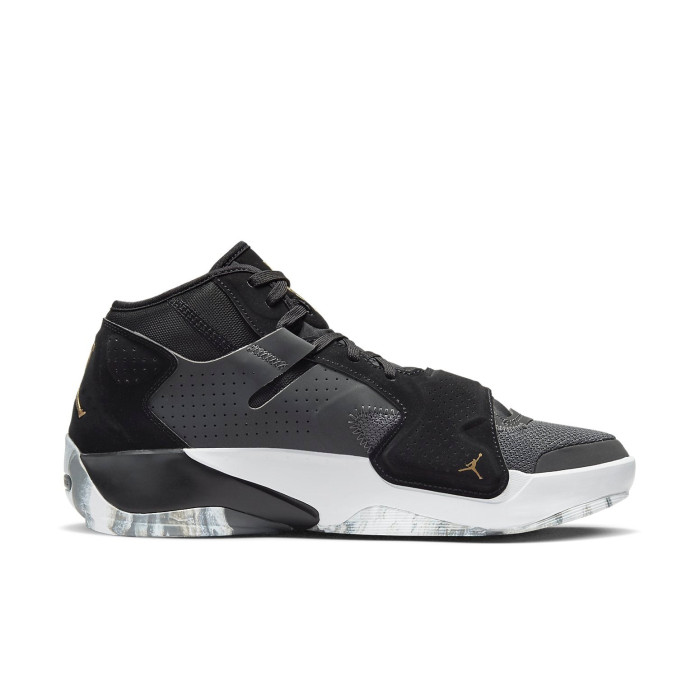 Air Jordan Zion 2 TB Black Metallic Gold - мужская сетка размеров Air Jordan Zion 2 TB Black Metallic Gold - мужская сетка размеров