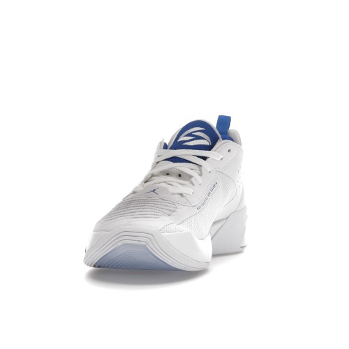 Кроссы Jordan Luka 1 White Sport Blue - мужская сетка размеров