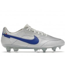 Nike Tiempo Legend 9 Elite MI SG-Pro Anti-Clog Traction Montebelluna Leather White Game Royal