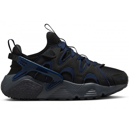 Кроссы Nike Air Huarache Craft Black Obsidian (W) - женская сетка размеров