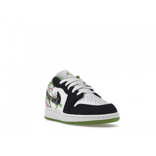 Кроссы Jordan 1 Low SE Floral Vines (GS) - подростковая сетка размеров