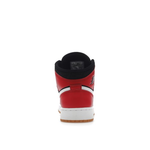 Кроссы Jordan 1 Mid SE Christmas (GS) - подростковая сетка размеров