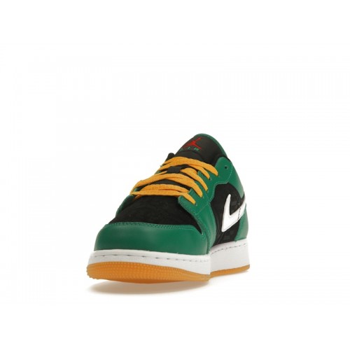 Air Jordan 1 Low SE GS Christmas - подростковая сетка размеров