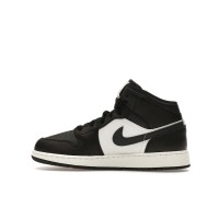 Подростковые Jordan 1 Mid Off Noir Toe (GS)