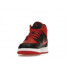 Подростковые Jordan 1 Mid Alternate Bred (2022) (GS)