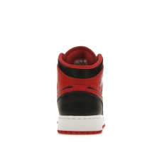 Подростковые Jordan 1 Mid Alternate Bred (2022) (GS)