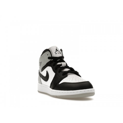 Air Jordan 1 Mid GS Barons - подростковая сетка размеров