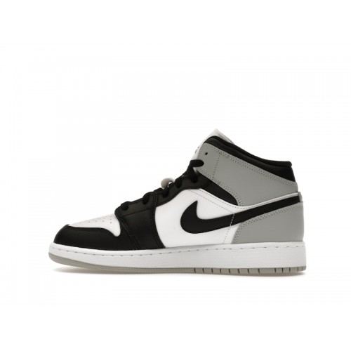 Air Jordan 1 Mid GS Barons - подростковая сетка размеров