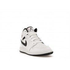 Подростковые Jordan 1 Mid Reverse Panda (GS)