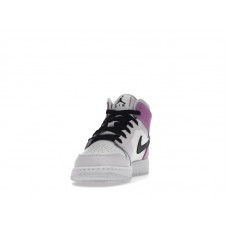 Подростковые Jordan 1 Mid Barely Grape (GS)