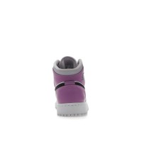 Подростковые Jordan 1 Mid Barely Grape (GS)
