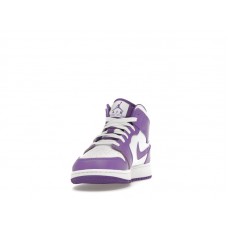 Подростковые Jordan 1 Mid Purple Venom (GS)
