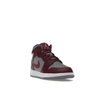 Подростковые Jordan 1 Mid Cherrywood Red (GS)