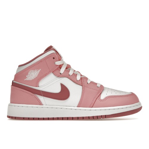 Кроссы Jordan 1 Mid Valentines Day (2023) (GS) - подростковая сетка размеров