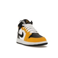 Подростковые Jordan 1 Mid Yellow Ochre (GS)