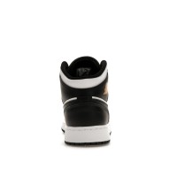 Подростковые Jordan 1 Mid Yellow Ochre (GS)