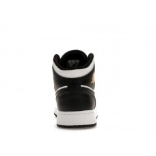 Подростковые Jordan 1 Mid Yellow Ochre (GS)