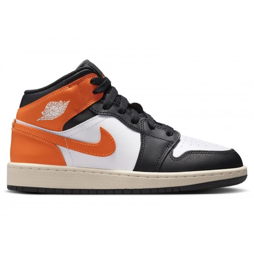 Air Jordan 1 Mid GS Shattered Backboard 2025 - подростковая сетка размеров