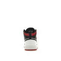 Детские Jordan 1 Mid Gym Red Black Toe (PS)