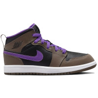 Детские Jordan 1 Mid Palomino Wild Berry (PS)