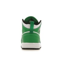 Детские Jordan 1 Mid Lucky Green (PS)