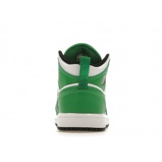Детские Jordan 1 Mid Lucky Green (PS)