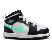 Малышам Jordan 1 Mid Green Glow (TD)
