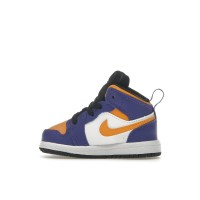 Малышам Jordan 1 Mid Lakers (2022) (TD)