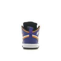 Малышам Jordan 1 Mid Lakers (2022) (TD)