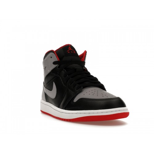 Кроссы Jordan 1 Mid Bred Shadow - мужская сетка размеров
