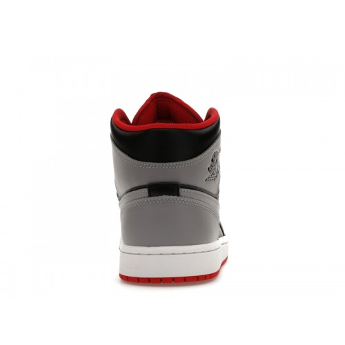 Кроссы Jordan 1 Mid Bred Shadow - мужская сетка размеров