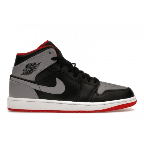 Кроссы Jordan 1 Mid Bred Shadow - мужская сетка размеров