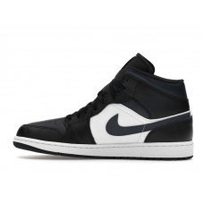 Jordan 1 Mid Off Noir Toe