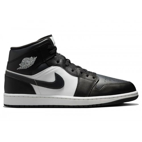 Кроссы Jordan 1 Mid Off Noir Toe - мужская сетка размеров