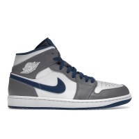 Кроссовки Jordan 1 Mid True Blue