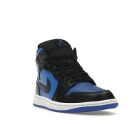 Jordan 1 Mid Black Royal Blue