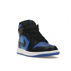 Jordan 1 Mid Black Royal Blue