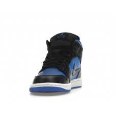 Jordan 1 Mid Black Royal Blue