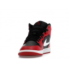 Jordan 1 Mid Gym Red Black White (2024)