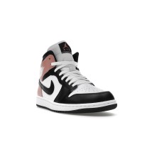 Jordan 1 Mid White Rust Pink Black