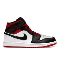 Кроссовки Jordan 1 Mid Gym Red Black Toe