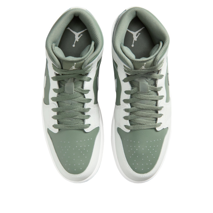 Air Jordan 1 Mid Summit White Vintage Lichen - мужская сетка размеров Air Jordan 1 Mid Summit White Vintage Lichen - мужская сетка размеров