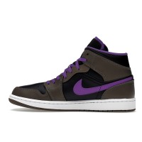 Jordan 1 Mid Purple Mocha
