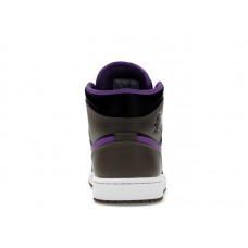 Jordan 1 Mid Purple Mocha